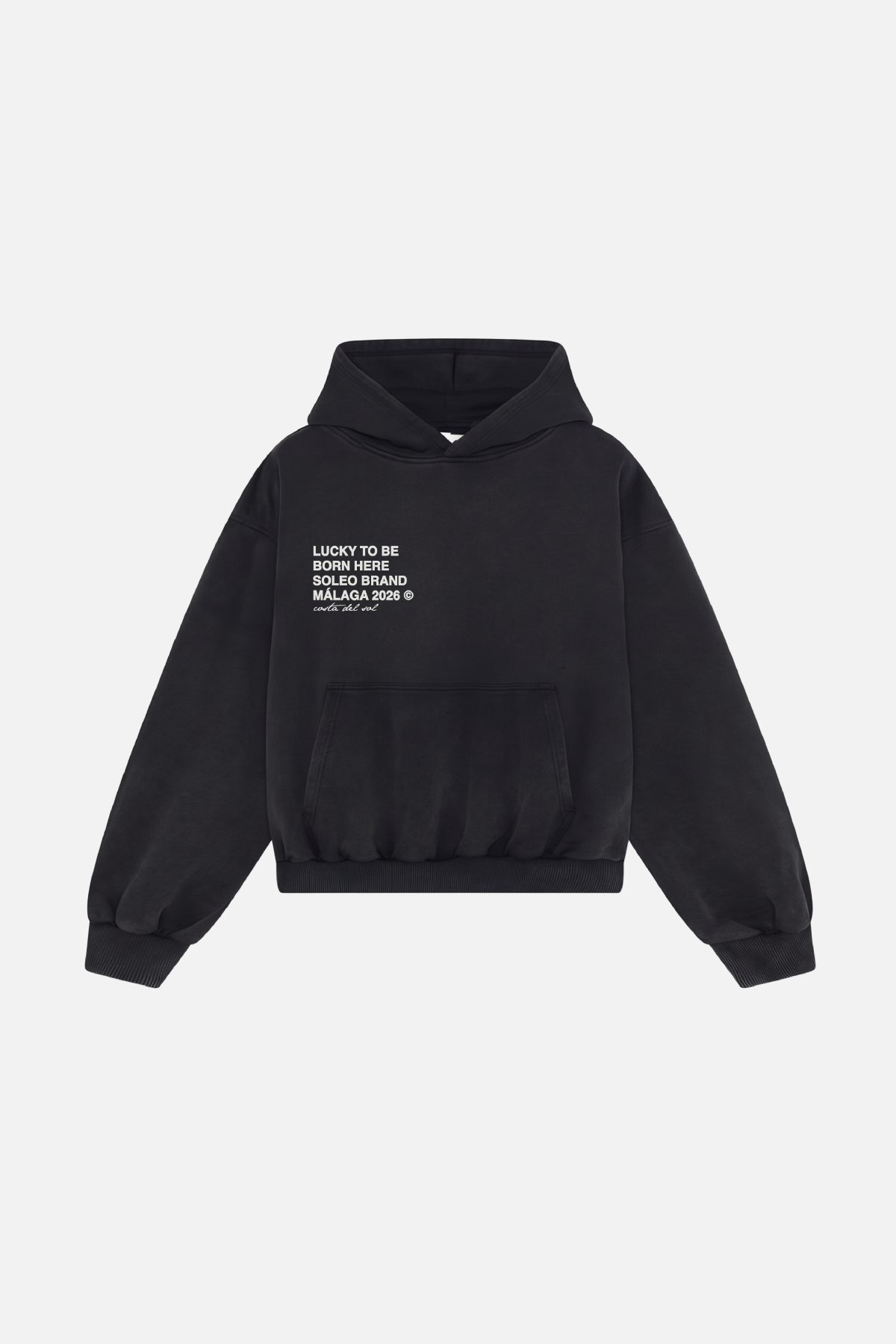 LUCKY TO BE BORN HERE HOODIE